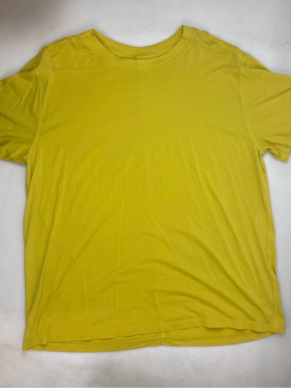 Lululemon All Yours Tee Soleil Yellow Size 10